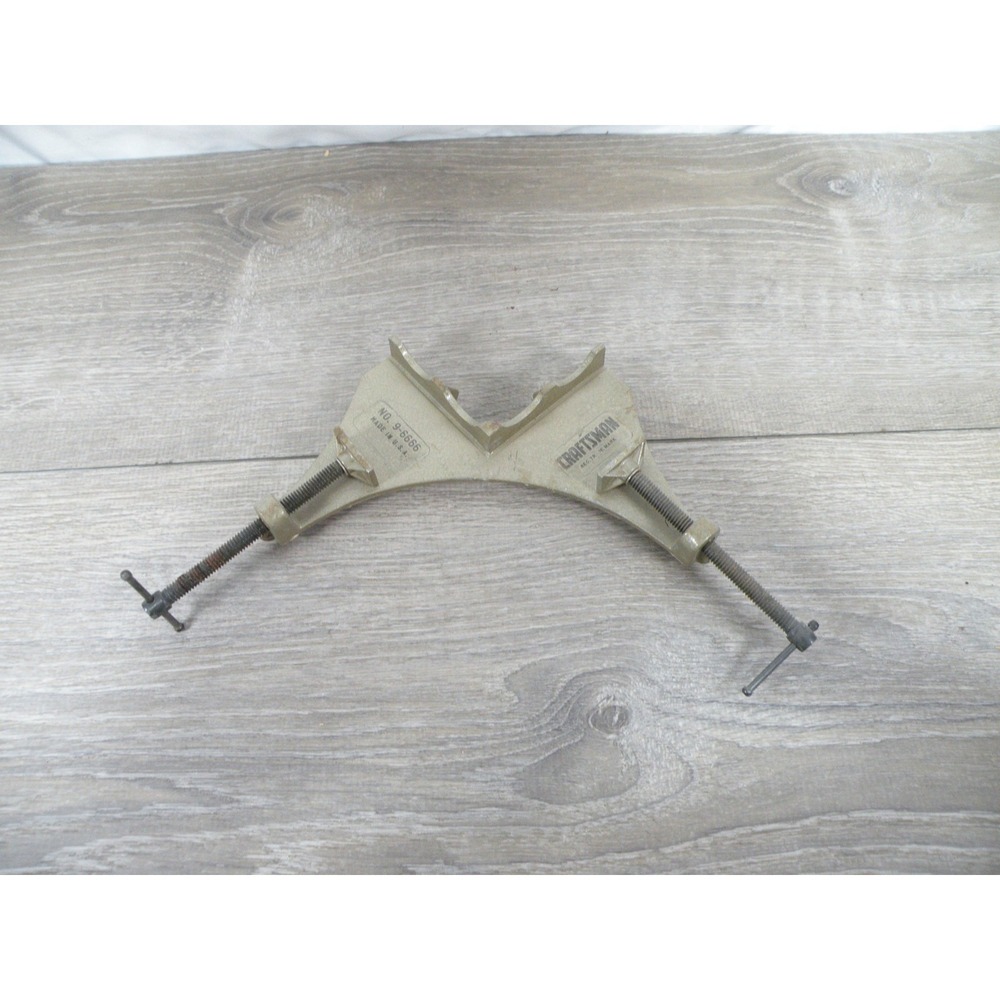 Vintage Craftsman No. 9-6666 Angle Clamp Corner Vise Made in USA Woodworking